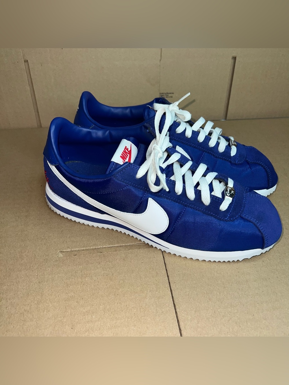 Nike Cortez Los Angeles Dodgers Mens Size US 10.5 Blue Red LA